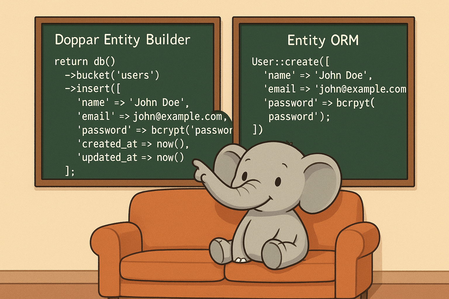 Doppar Entity Builder and Entity ORM
